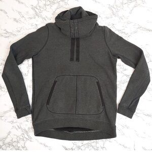 Lululemon Gray Avenue Pullover Cowl Neck Sweater